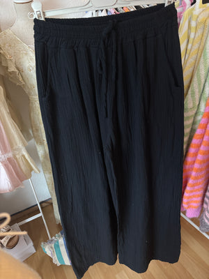 Musselin Hose - Pina (schwarz) zweite Chance