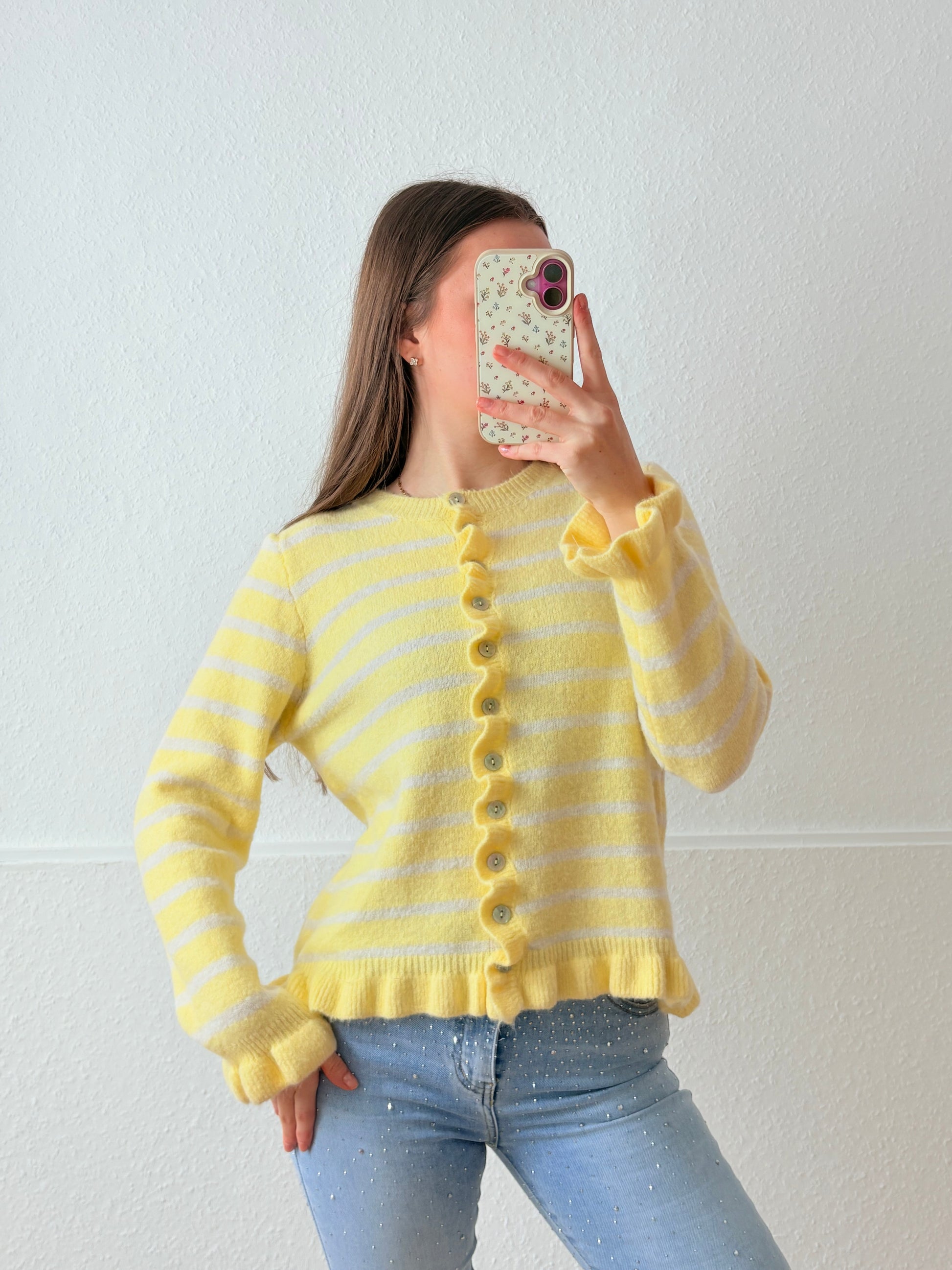 Cardigan - Lola (Gelb)