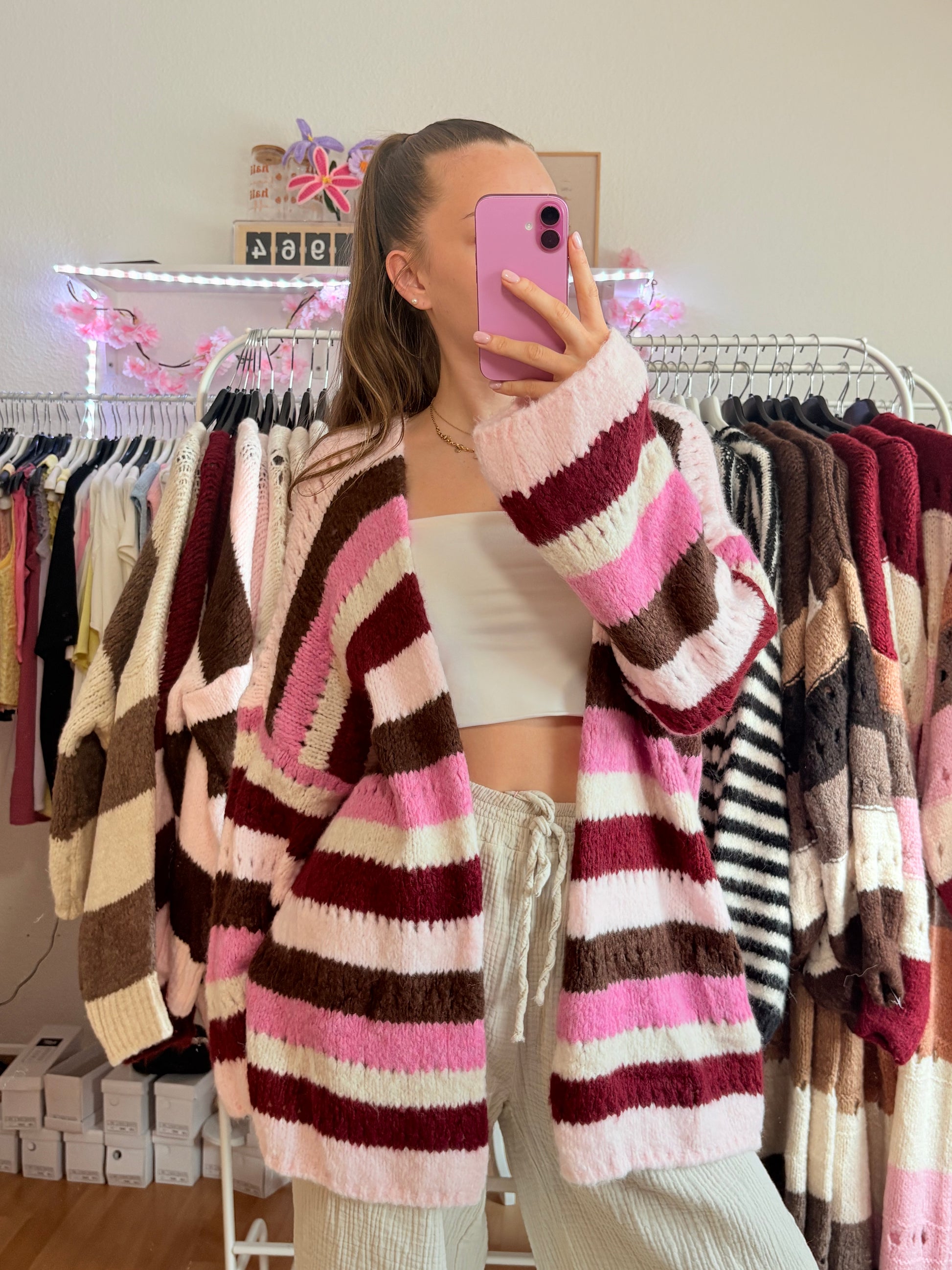Cardigan - Felicia (Pink)