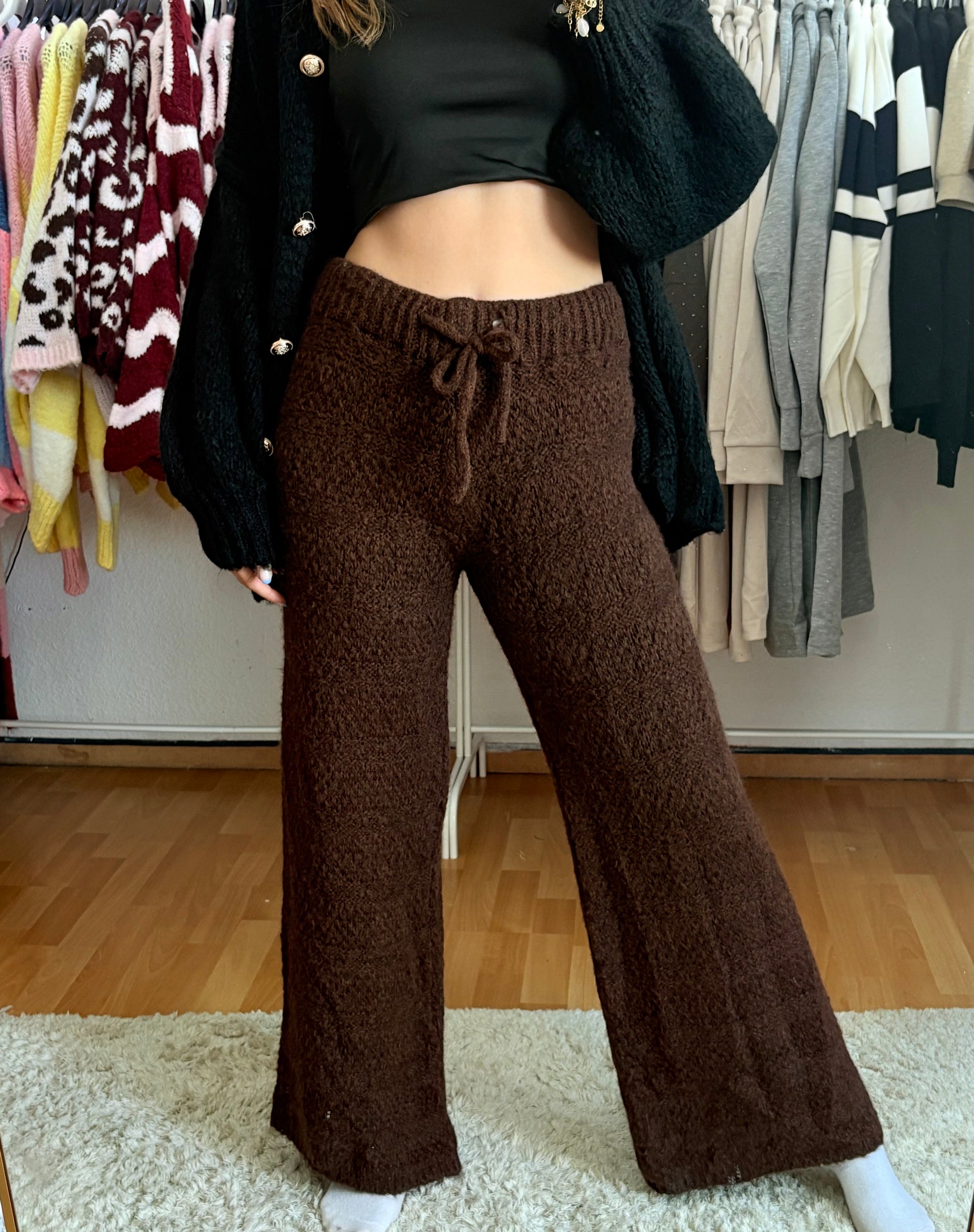 Strickhose - Ria (Braun)