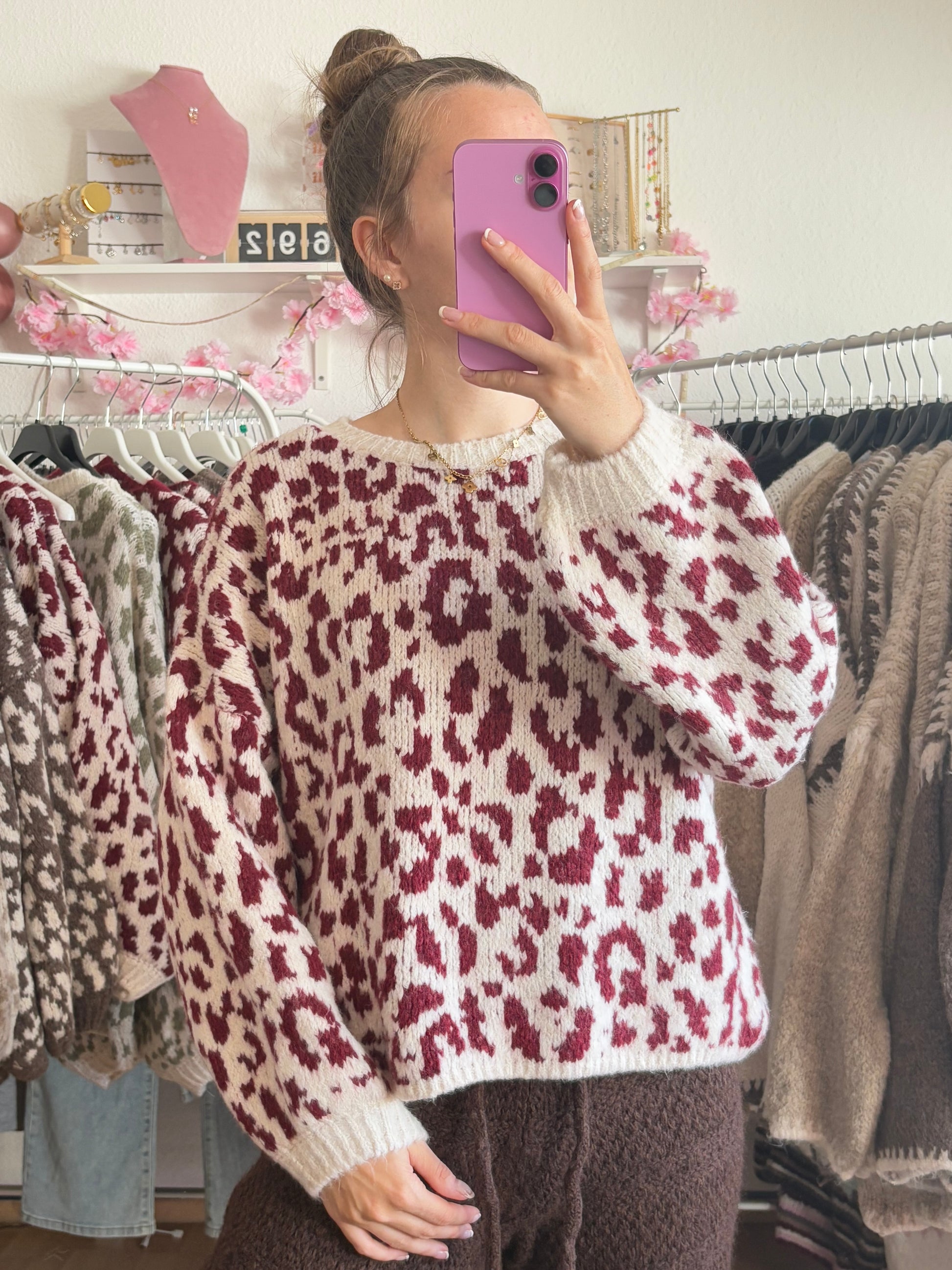 Pullover - Leona (Bordeaux)