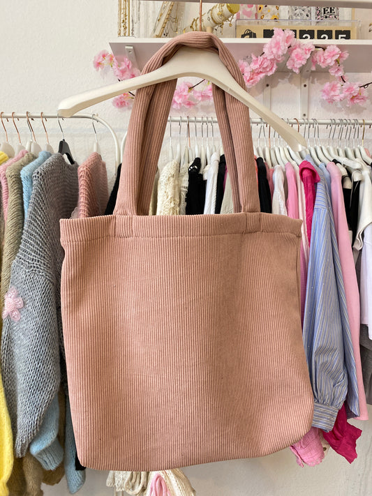Cord Tasche - Rosa