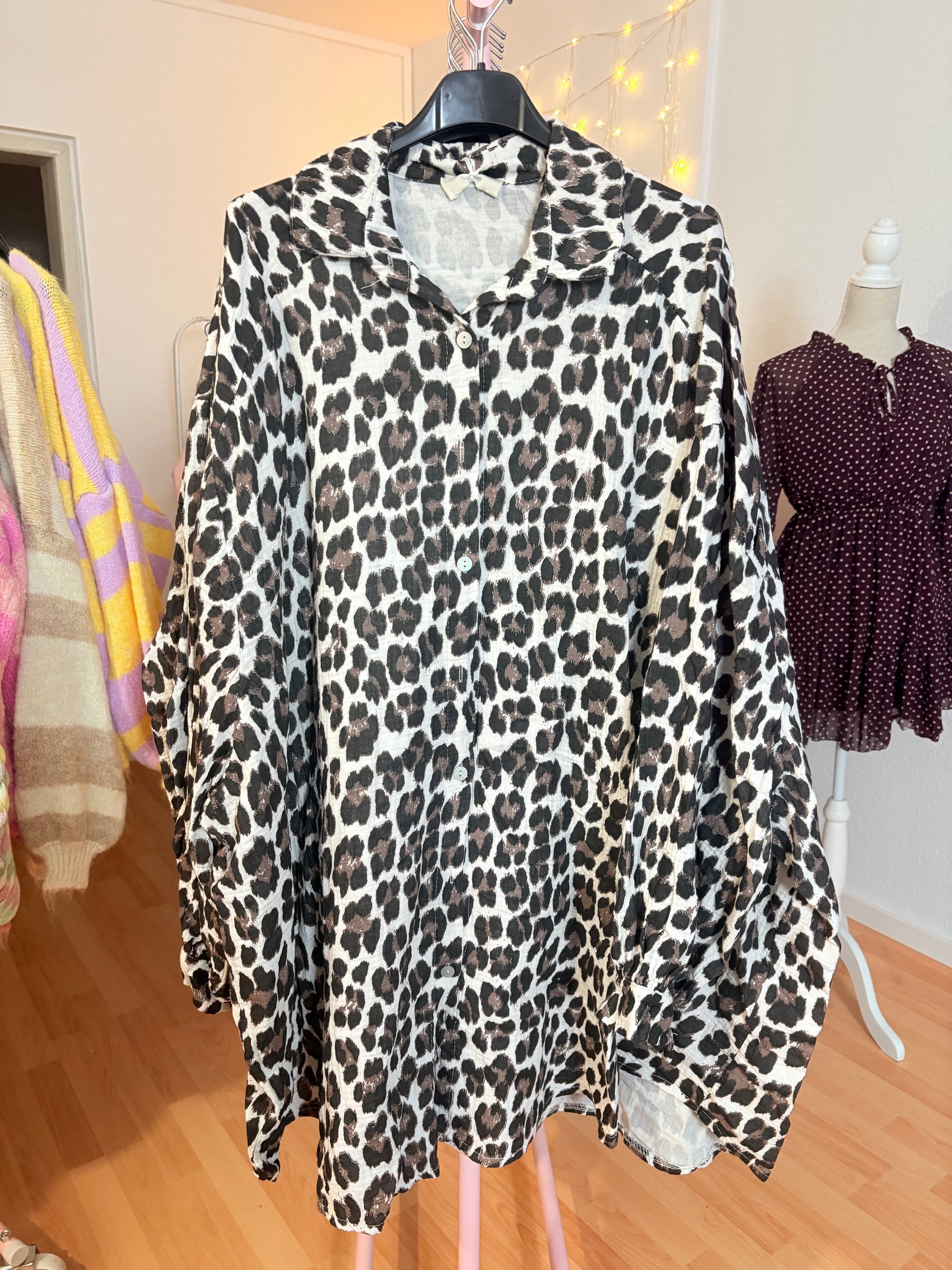 Musselin Bluse - Riva (Oversize)