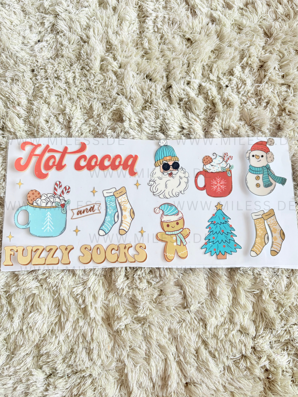 Winter / Folien - nur in Kombination mit Gläser oder Becher kaufen