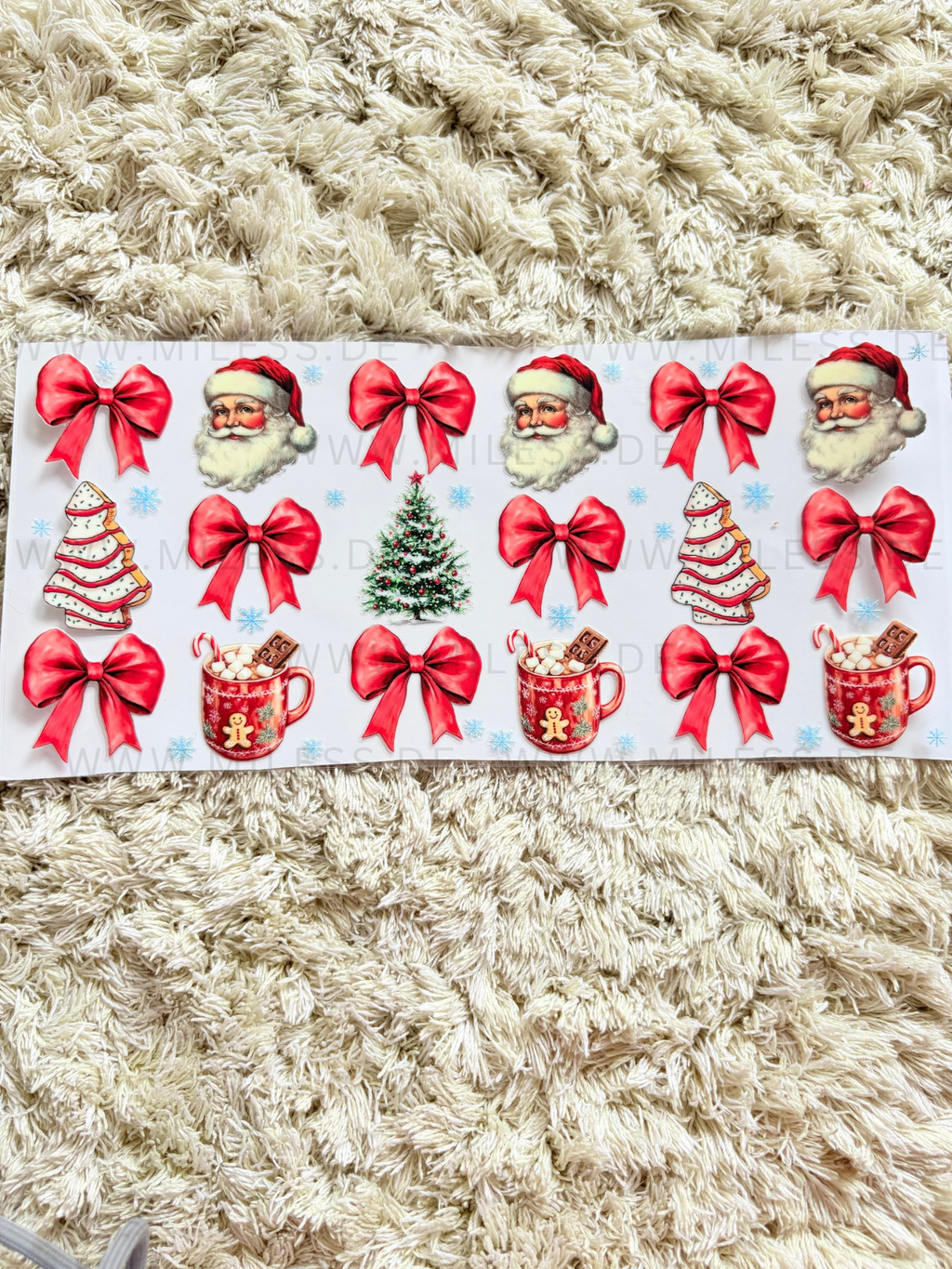 Winter / Folien - nur in Kombination mit Gläser oder Becher kaufen