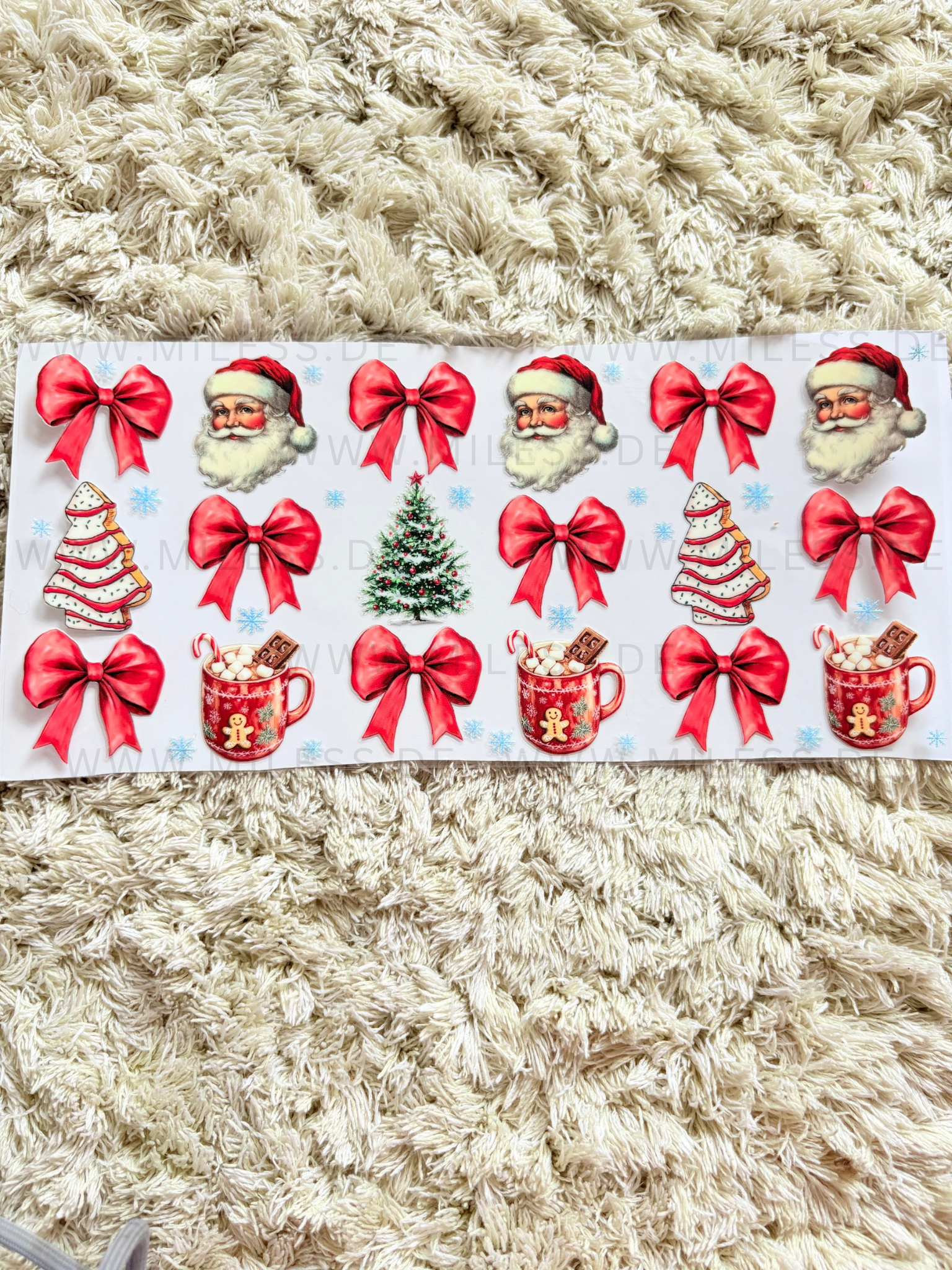 Winter / Folien - nur in Kombination mit Gläser oder Becher kaufen