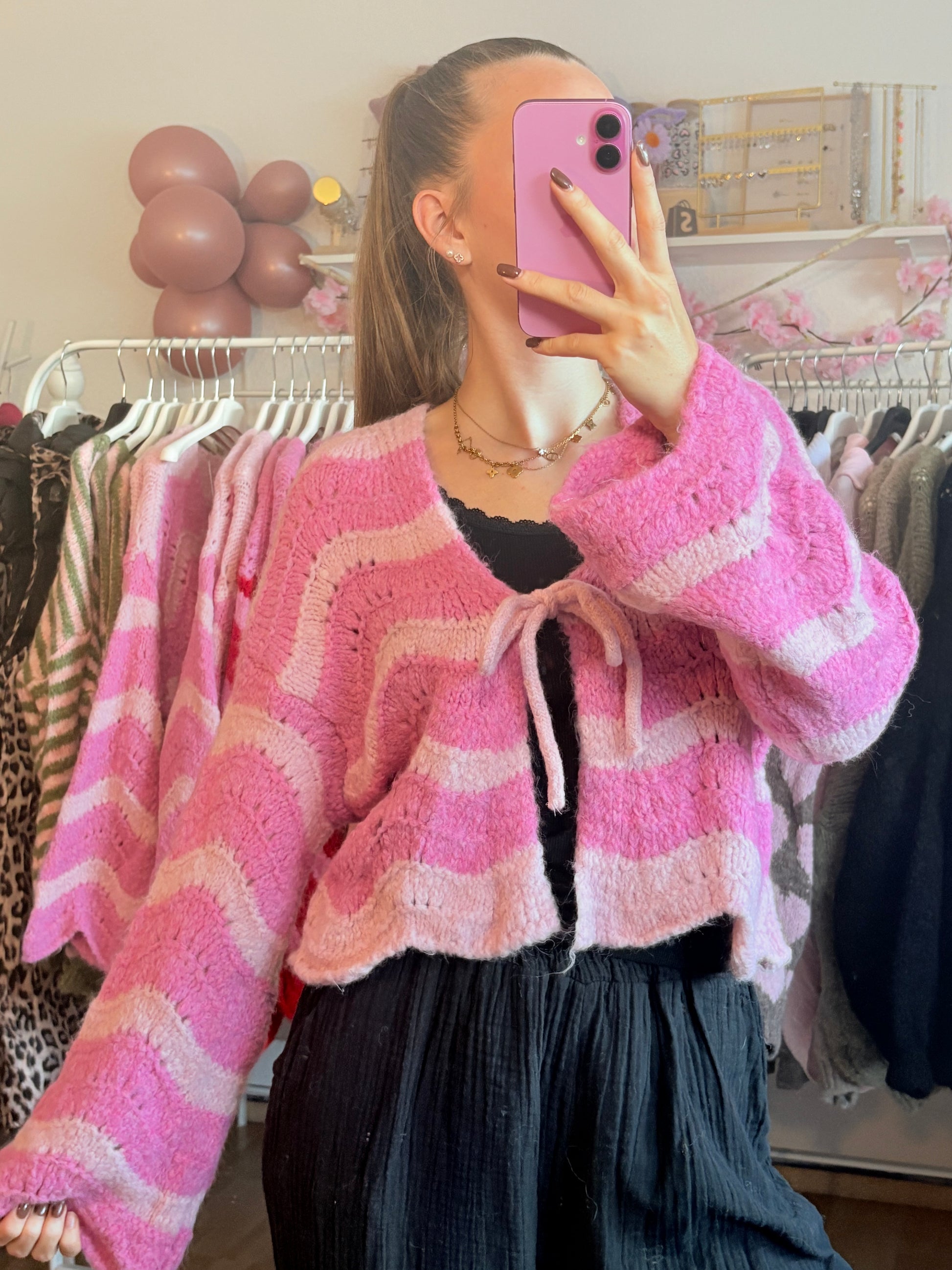 Cardigan - Jil (Rosa/Pink)