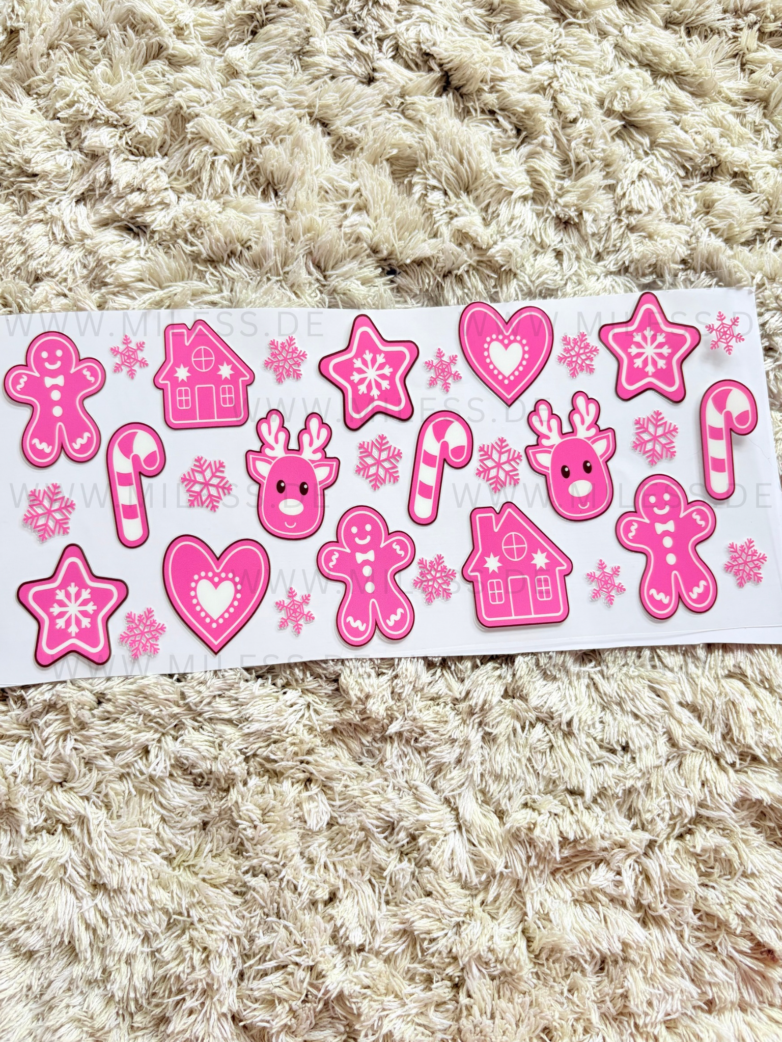 Winter / Folien - nur in Kombination mit Gläser oder Becher kaufen