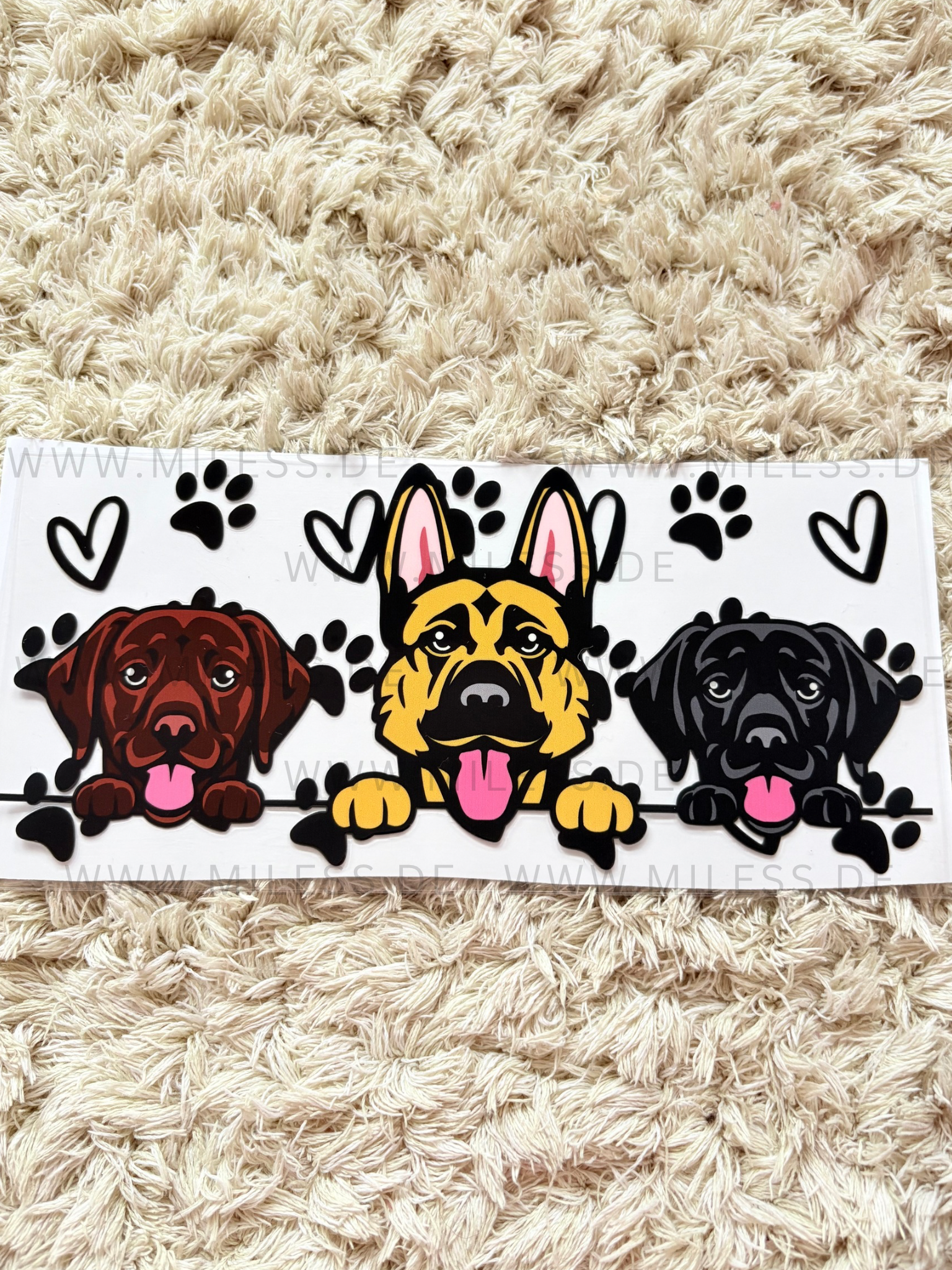 Tiere / Folien - nur in Kombination mit Gläser oder Becher kaufen