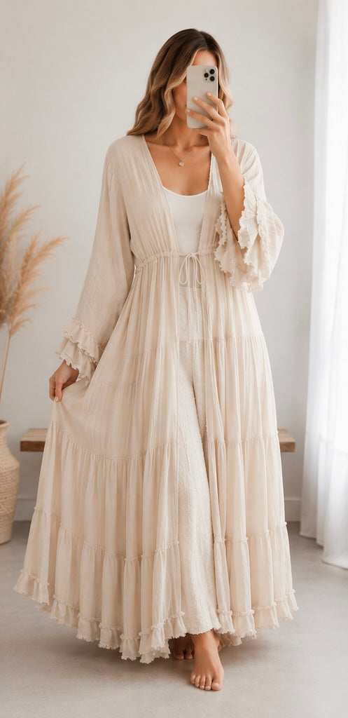 Langer kimono / verschiedene Farben