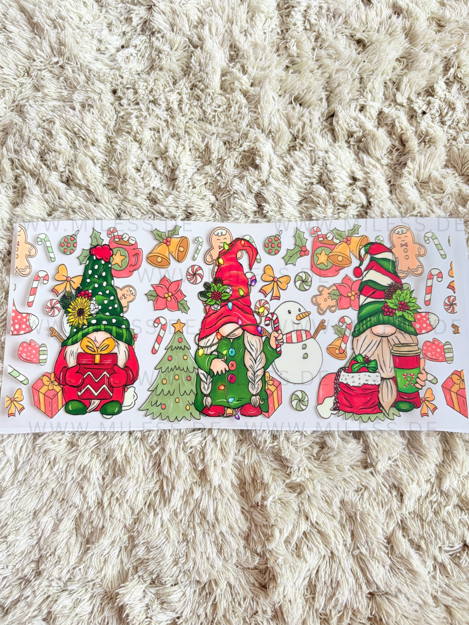 Winter / Folien - nur in Kombination mit Gläser oder Becher kaufen