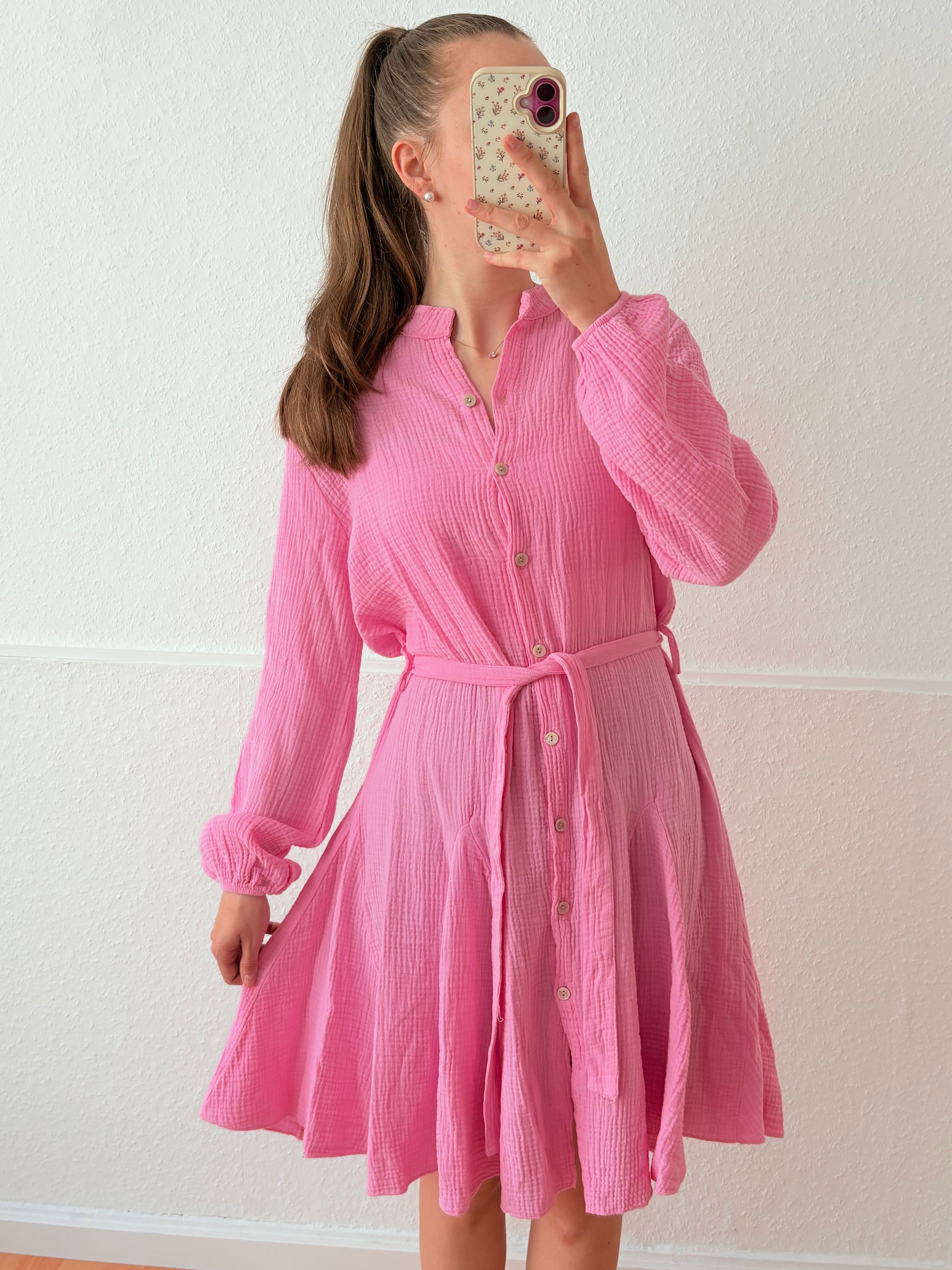 Musselin Kleid - Sula / verschiedene Farben