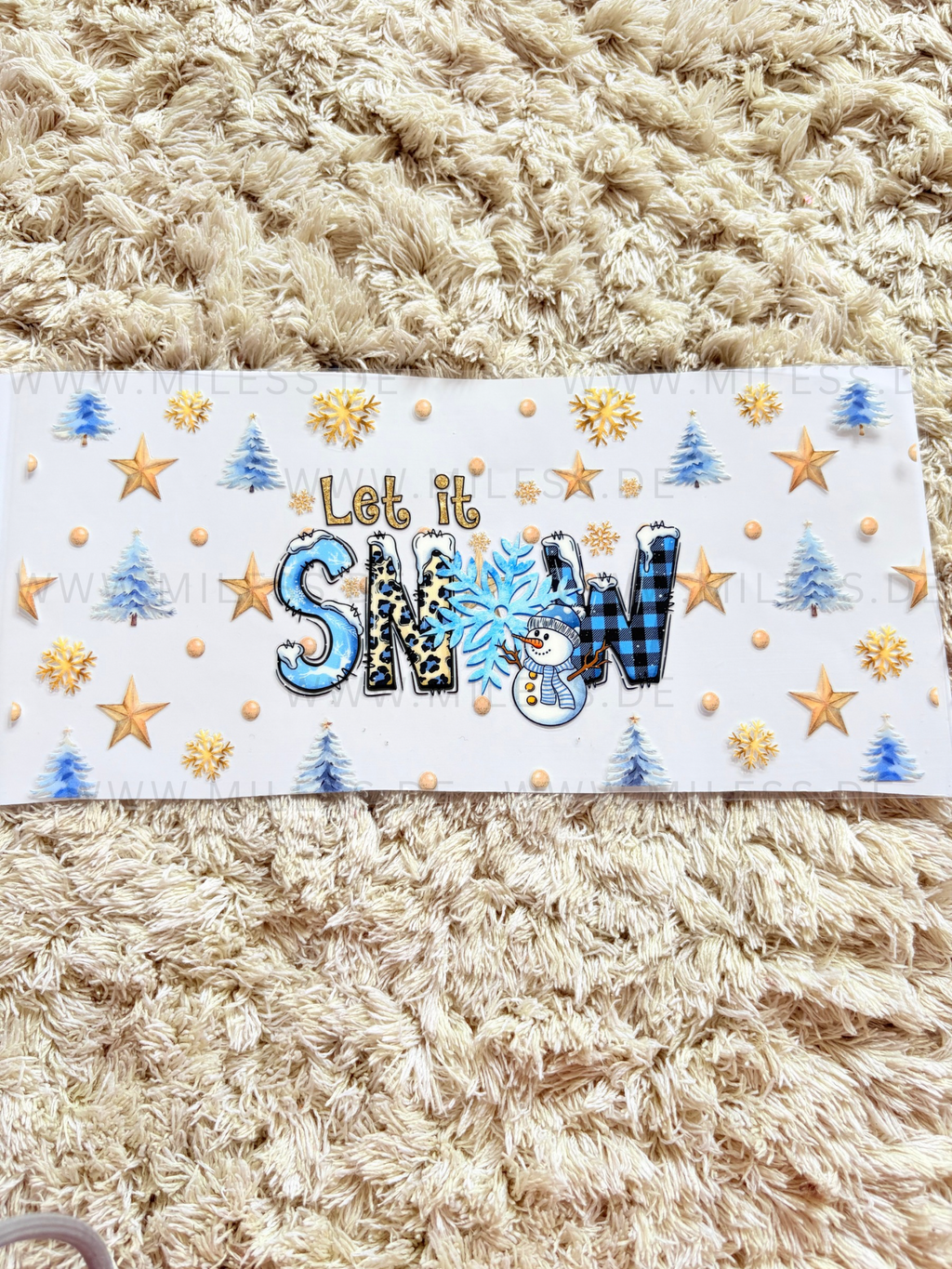 Winter / Folien - nur in Kombination mit Gläser oder Becher kaufen