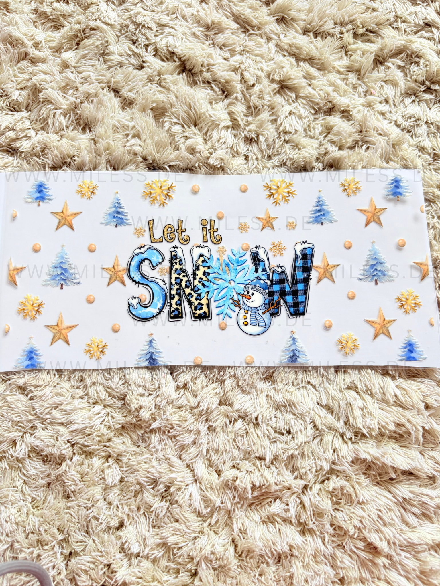 Winter / Folien - nur in Kombination mit Gläser oder Becher kaufen