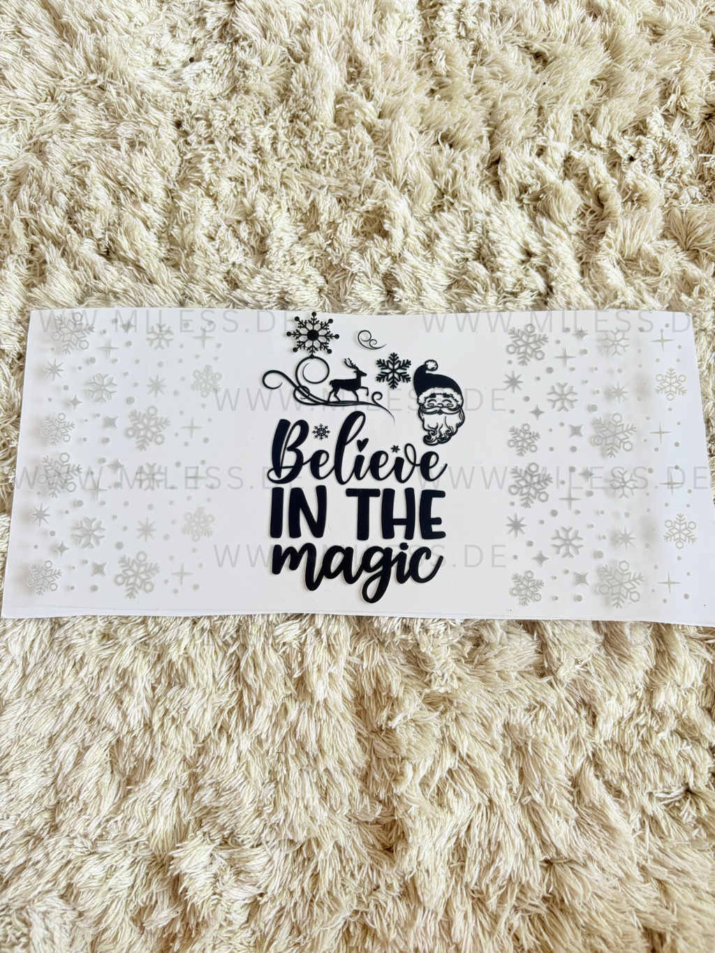 Winter / Folien - nur in Kombination mit Gläser oder Becher kaufen