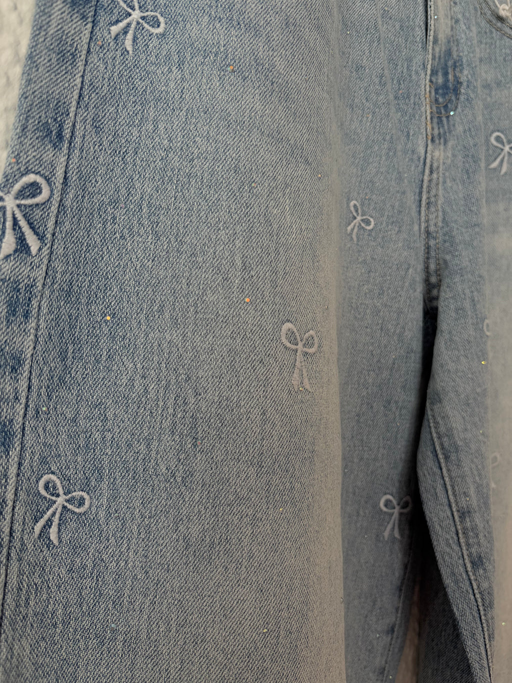 Baggy jeans schleifen & glitzer