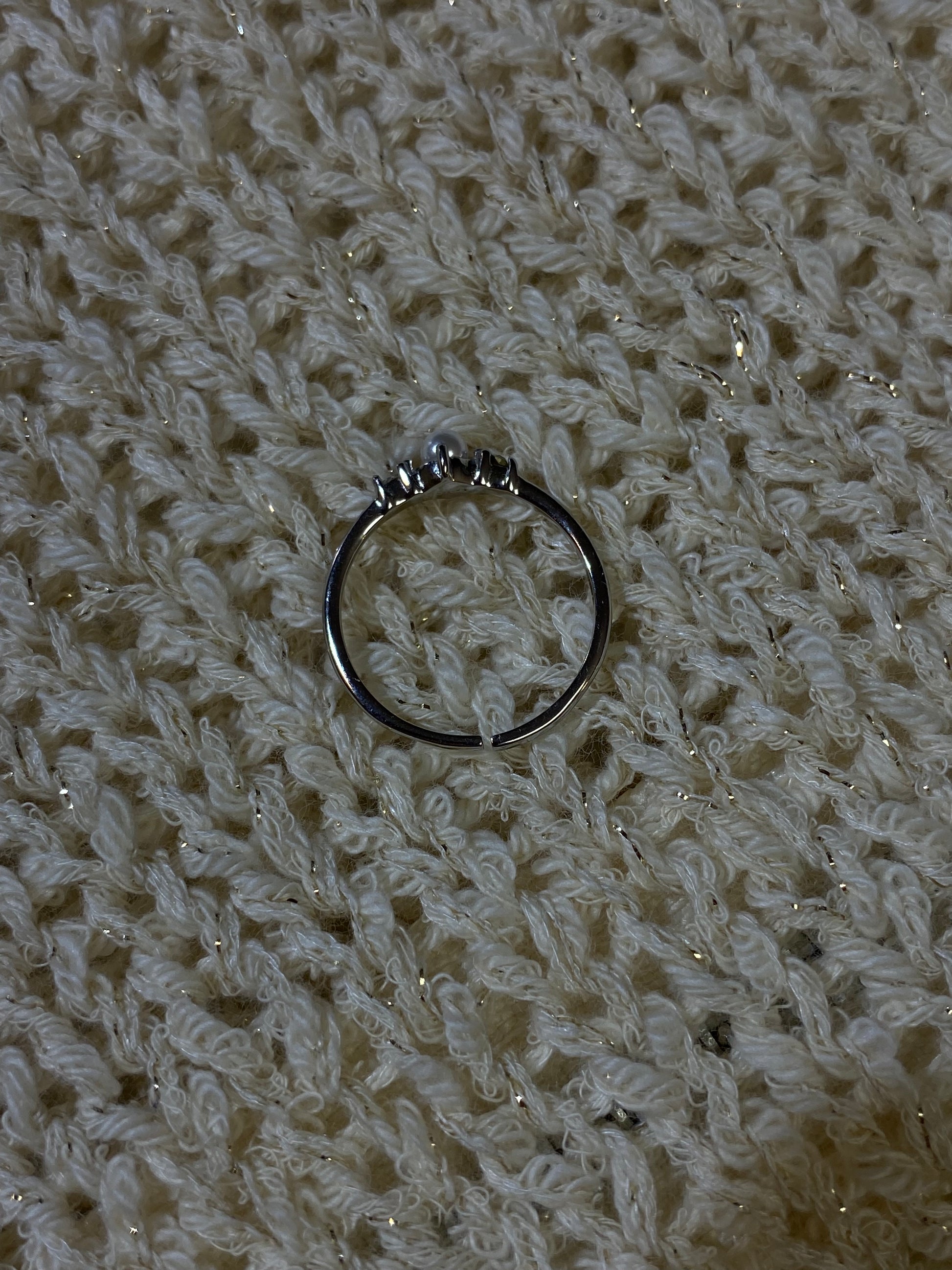 Ring - Pearl ( Gold & Silber )