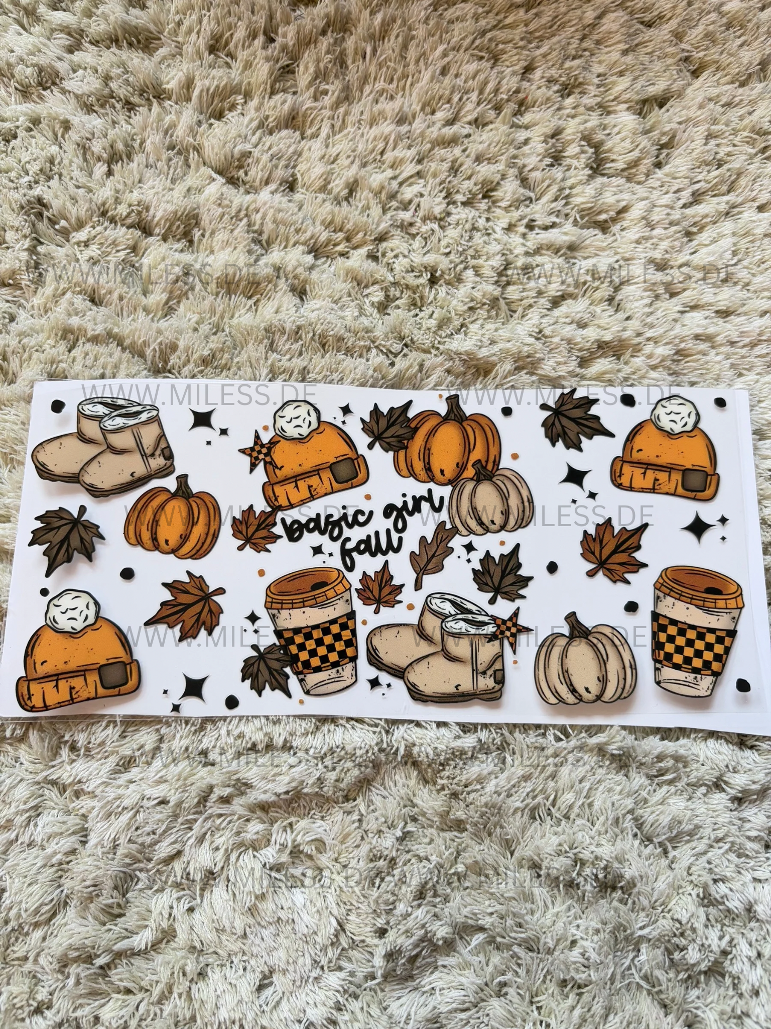 Herbst / Folien - nur in Kombination mit Gläser oder Becher kaufen ￼