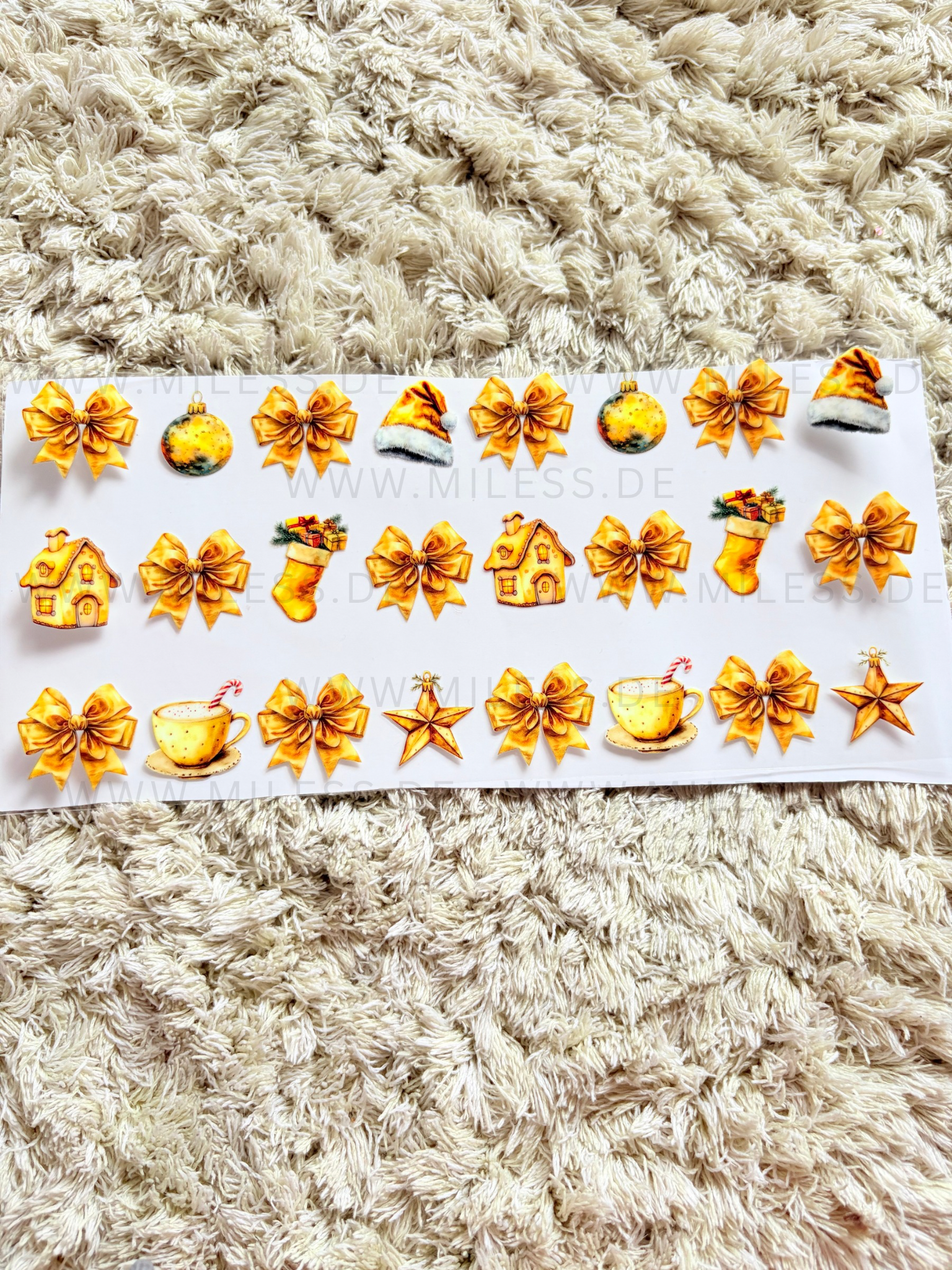 Winter / Folien - nur in Kombination mit Gläser oder Becher kaufen