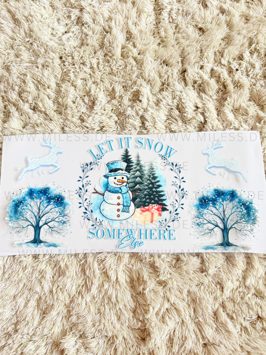 Winter / Folien - nur in Kombination mit Gläser oder Becher kaufen